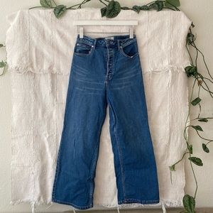 Free People Wide leg jeans